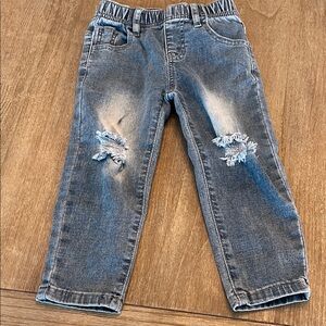 Little Bipsy Blue Distressed Kids Jeans